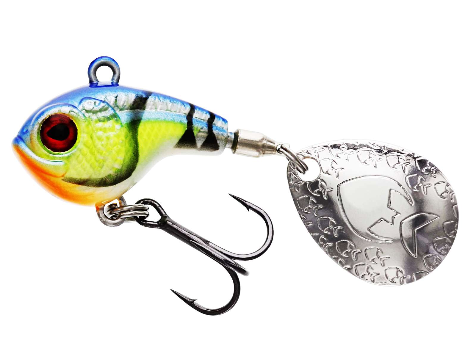 Westin DropBite Spin Tail Jig 2.6cm 8g Chart Blue Craw