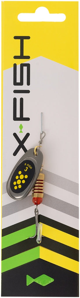 Spinner Lure X-Fish Dark Side