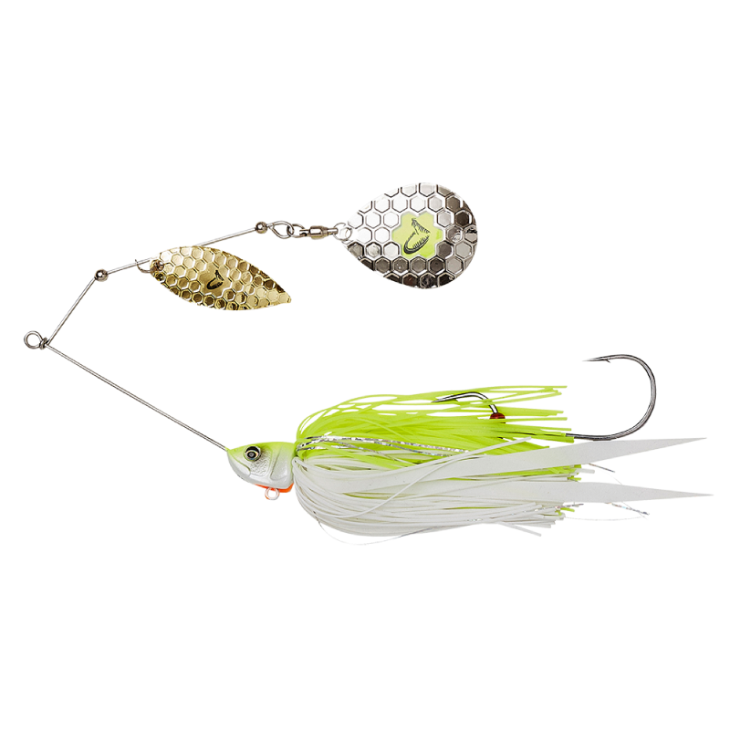 Savage Gear Da'Bush Spinnerbait Sinking 16cm 32g Yellow White Silver