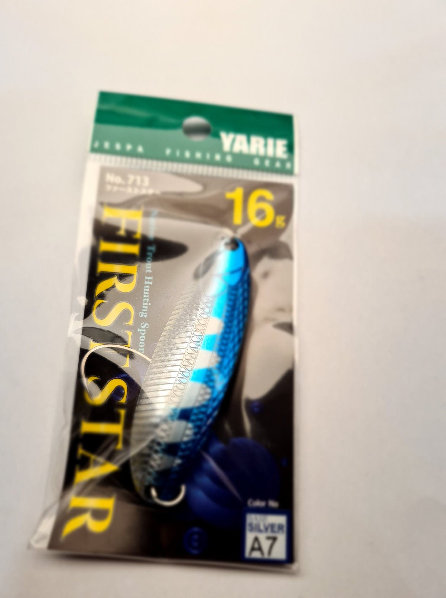 Yarie First Star Spoon 16g A7 Blue Yamame
