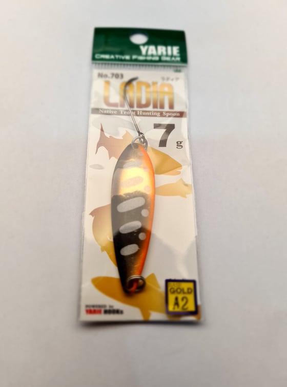 Yarie Ladia Spoon 7g A2 Black Gold