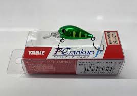 Yarie T-Crankup Jr. Slow Sinking 28mm 2.1g D9 Green Yamame