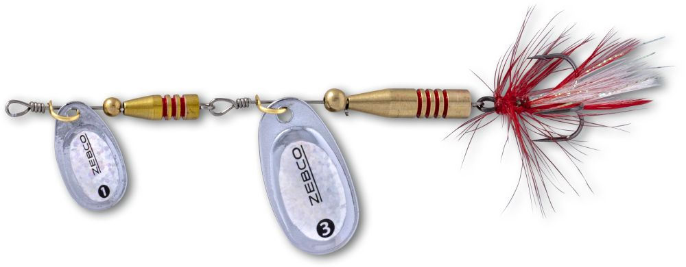 Zebco Trophy Z-Tandem Size #3 Silver Holo 12g