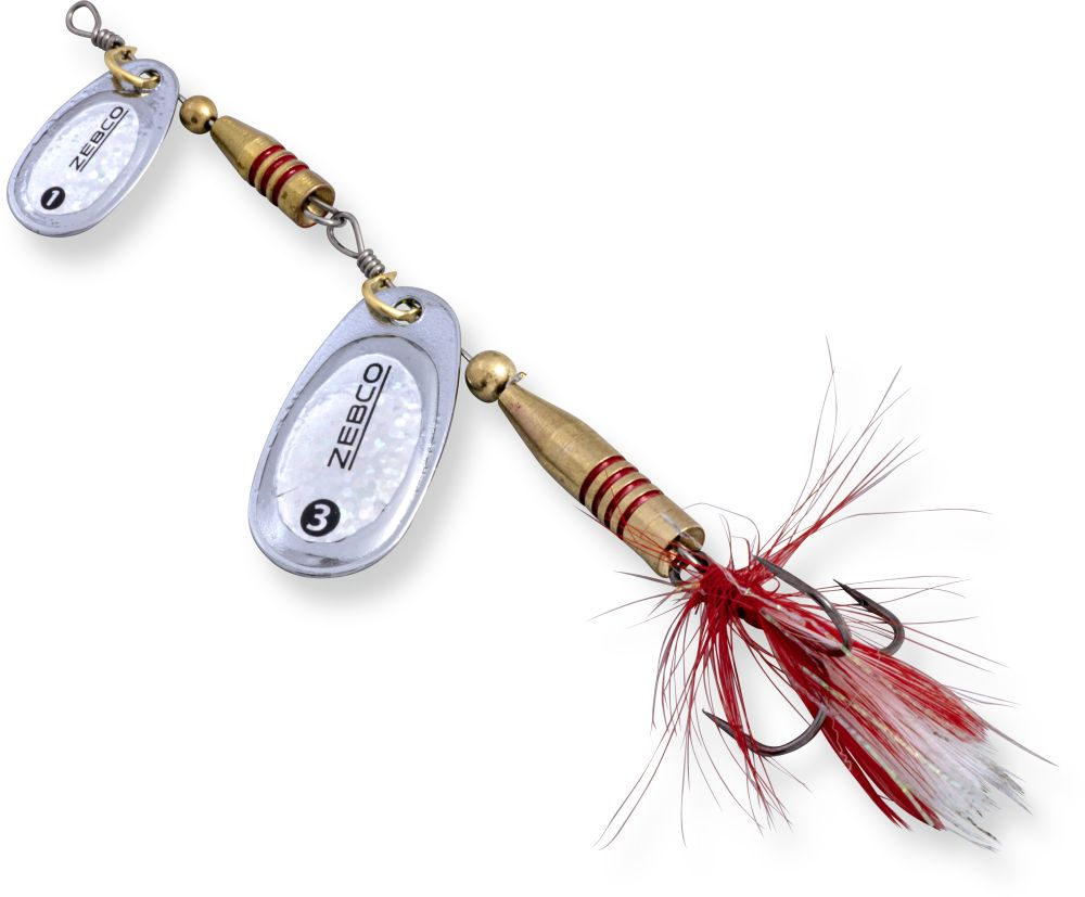 Zebco Trophy Z-Tandem Size #3 Silver Holo 12g