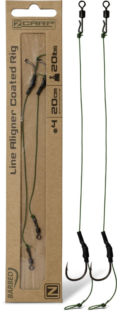 Zebco Z-Carp Line Aligner Coated Carp Rig Set 2pcs.