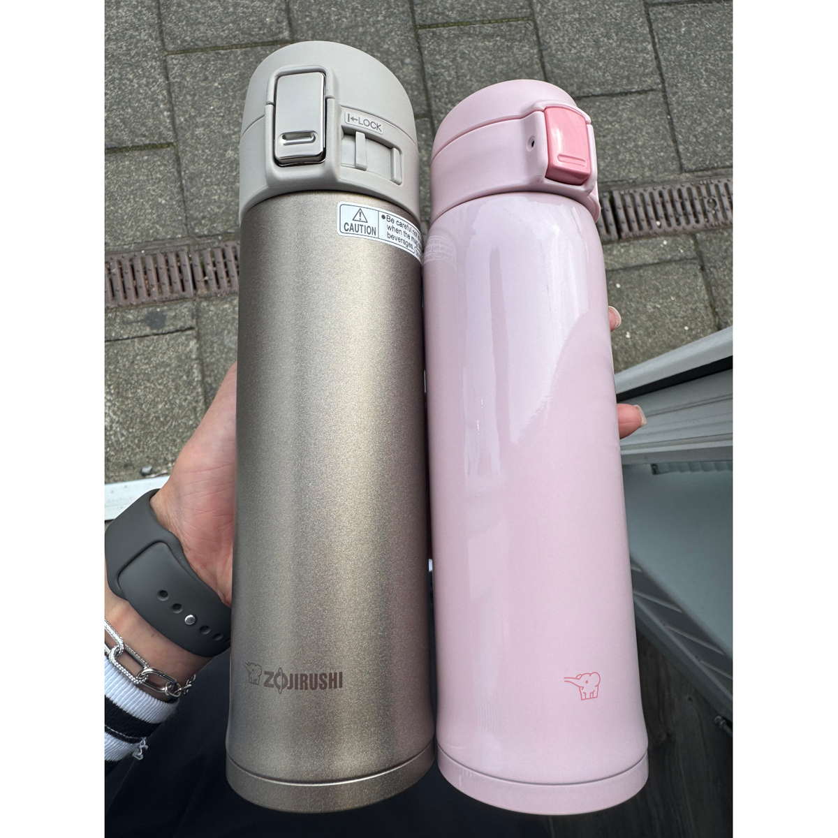 Zojirushi Mug SM-SR60 Pink outside