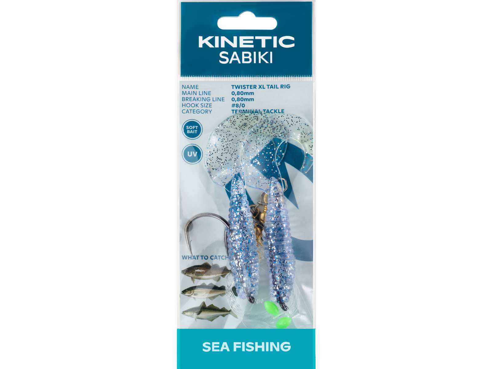 Kinetic Sabiki Twister XL #8/0