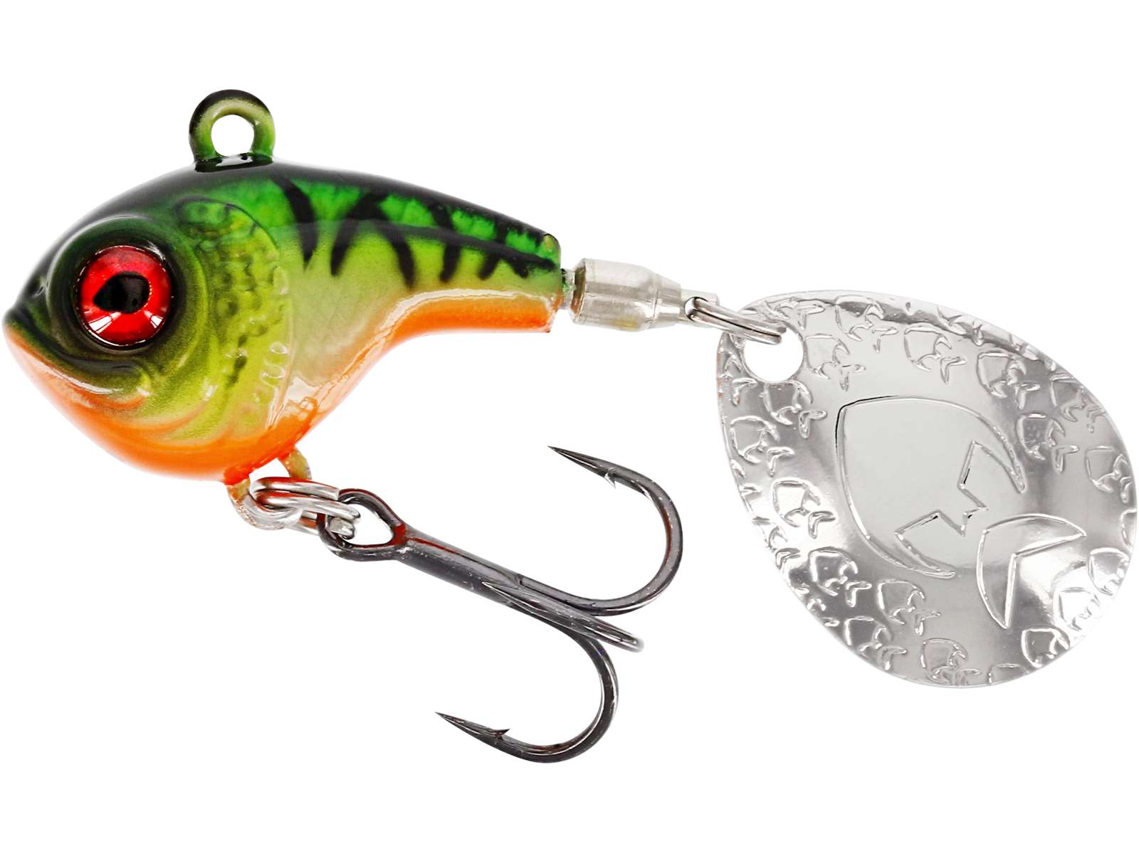 Westin DropBite Spin Tail Jig 2.6cm 8g Firetiger