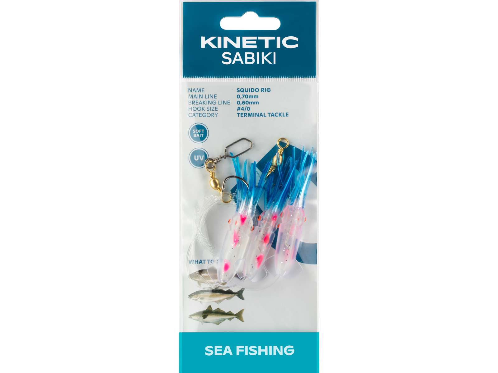 Kinetic Sabiki Squido #4/0