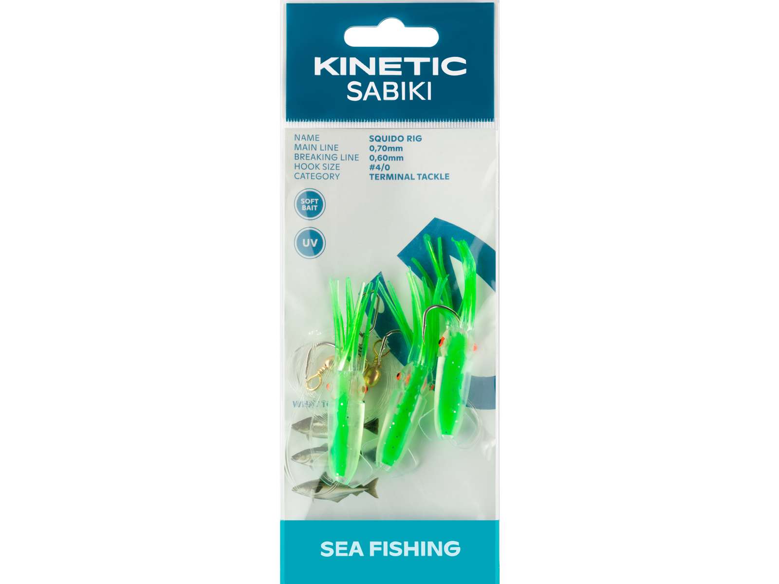 Kinetic Sabiki Squido #4/0