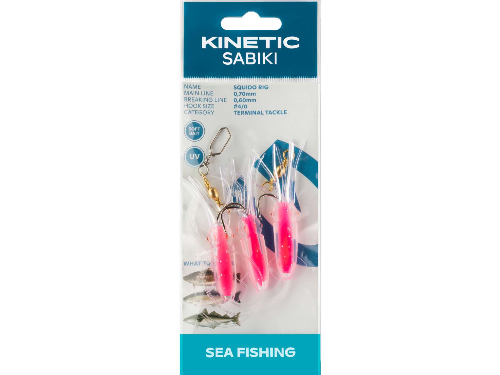 Kinetic Sabiki Squido #4/0