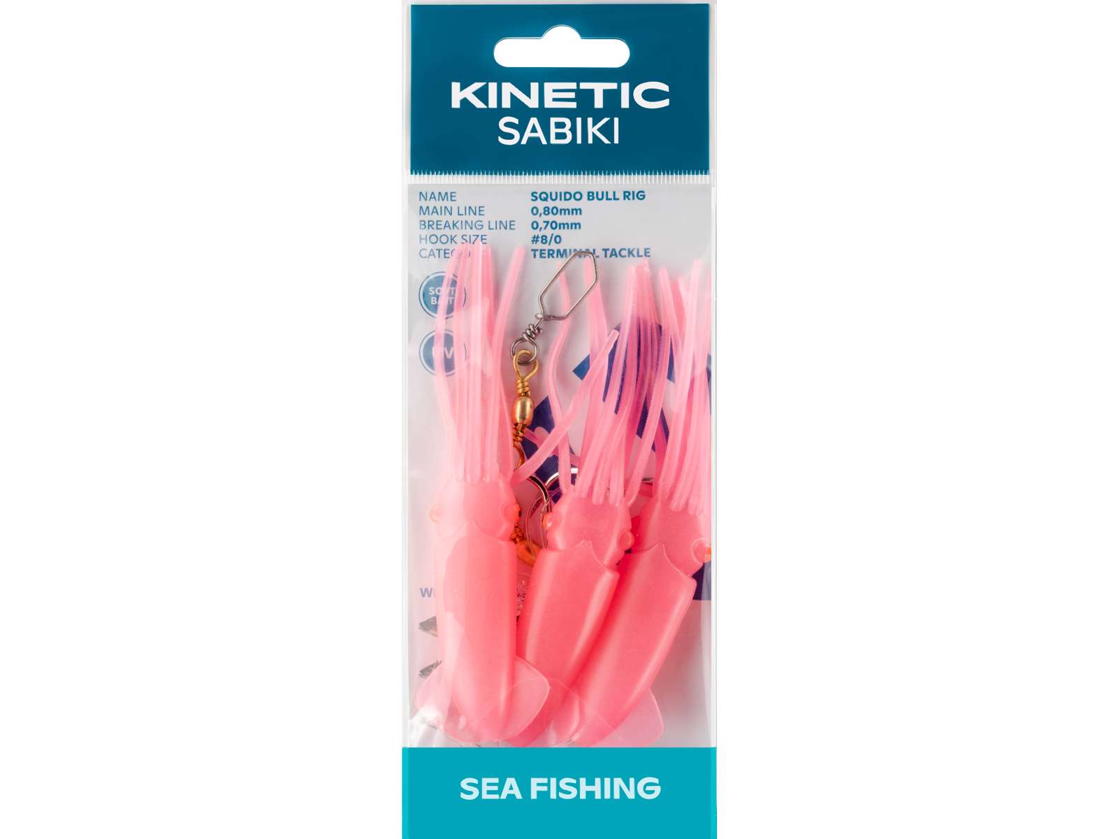 Kinetic Sabiki Squido Bull #8/0