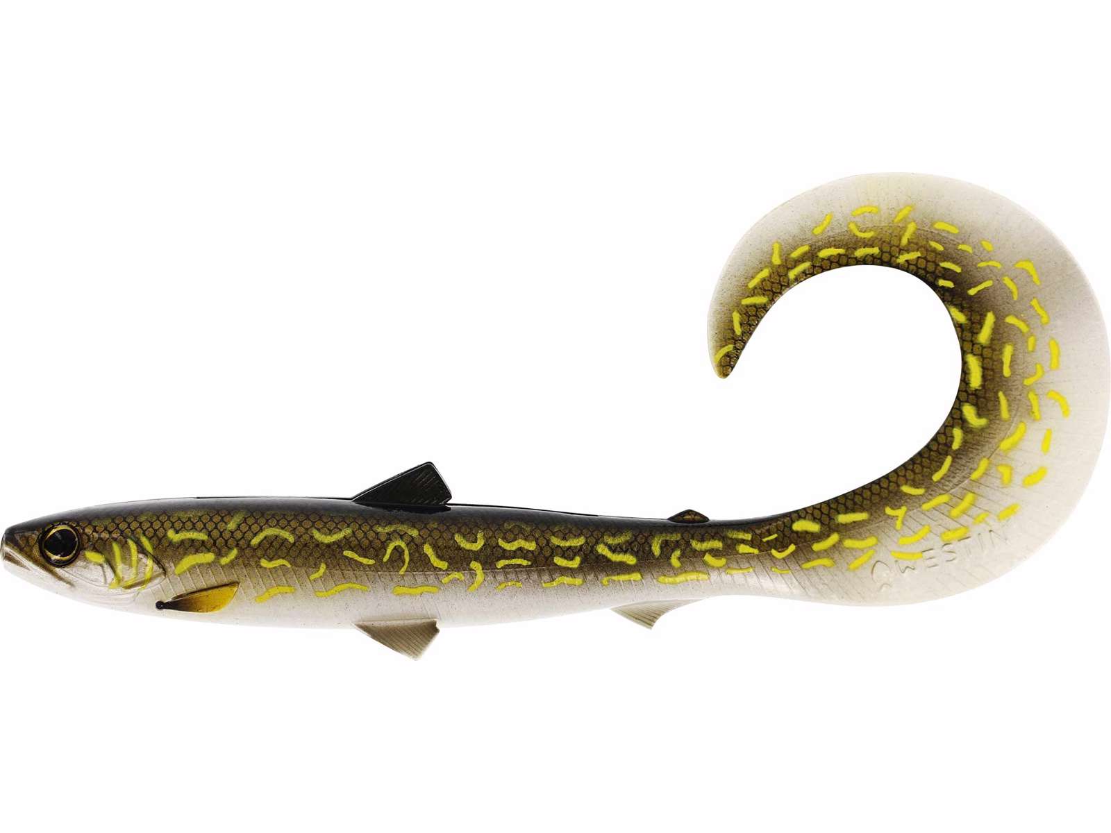 Westin BullTeez Curltail 27cm 103g Natural Pike