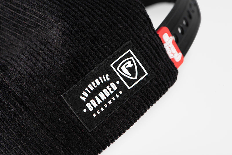 Fox Rage Grey Cord Flat Peak Cap