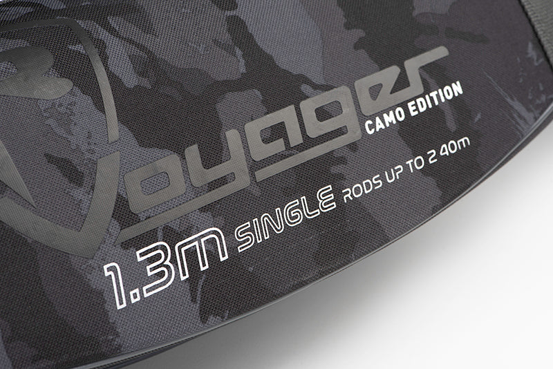 Fox Rage Voyager Camo Hard Rod Sleeve Single