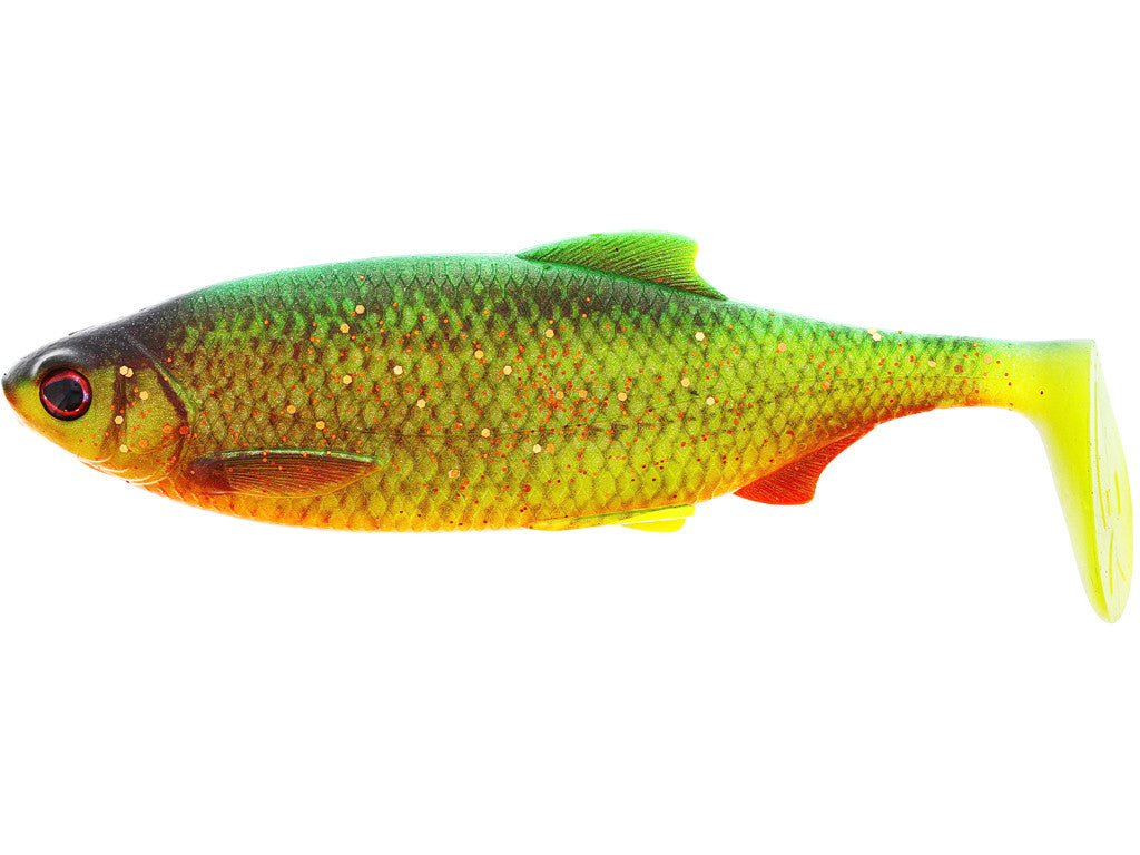 Westin Ricky the Roach Shadtail 10cm 14g Firetiger Rudd 1pcs
