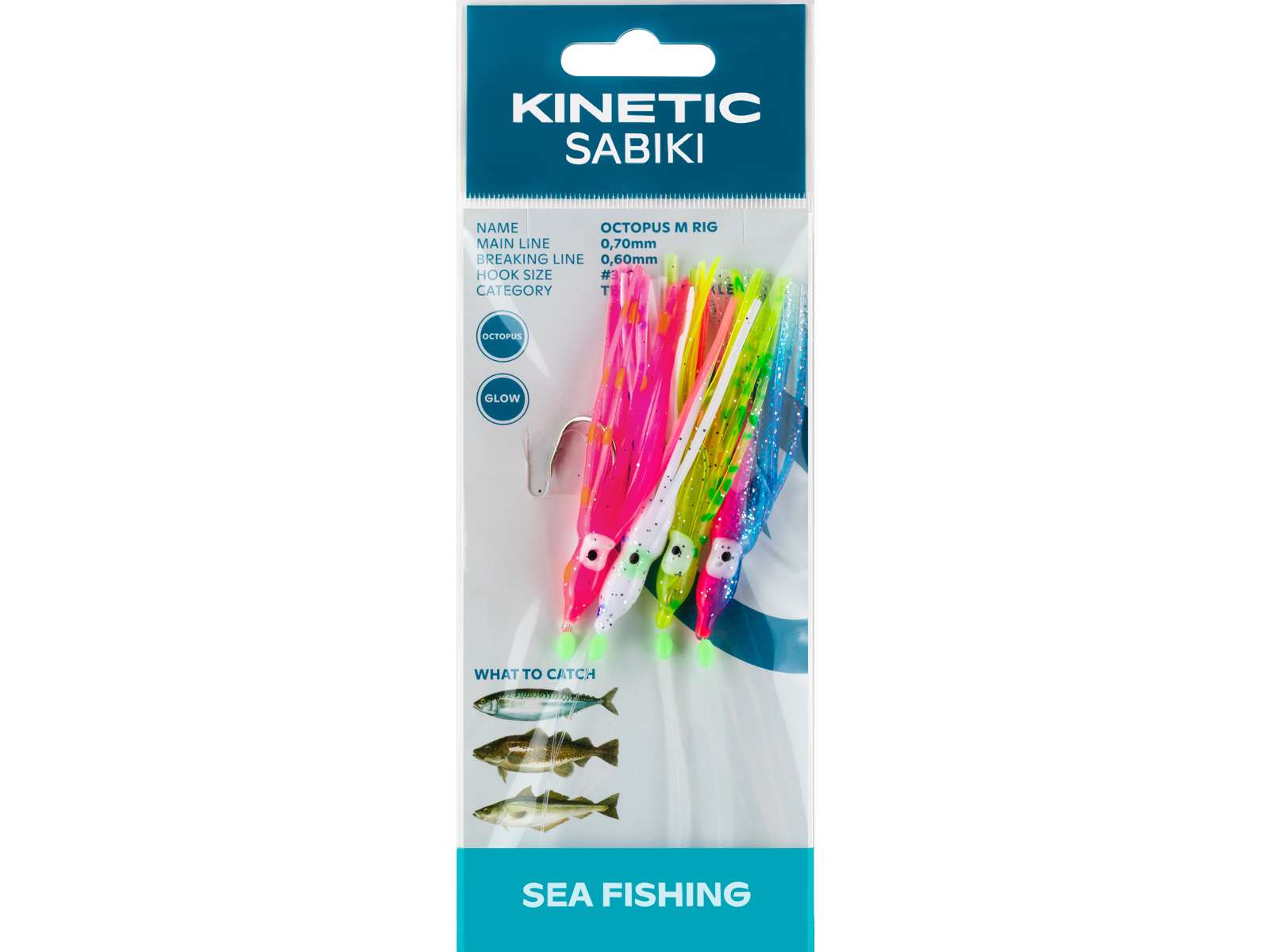 Kinetic Sabiki Octopus M #3/0