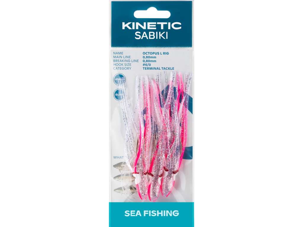 Kinetic Sabiki Octopus L #6/0