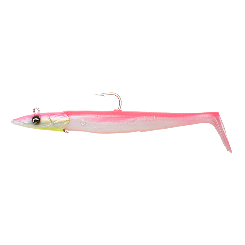 Savage Gear Sandeel V2 17.5cm 65g Pink Pearl Silver 2+1