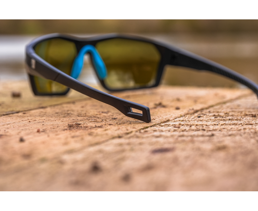 Preston Absolute Wrap Amber Brown Sunglasses