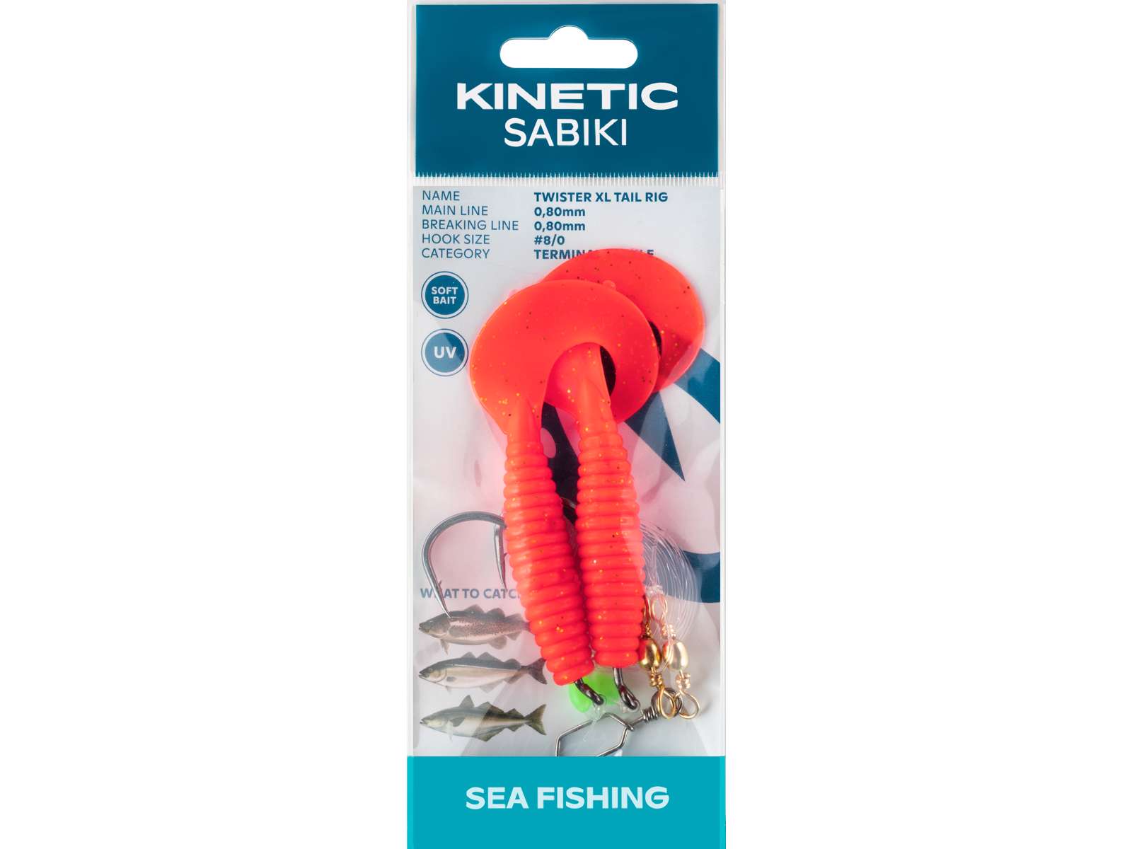 Kinetic Sabiki Twister XL #8/0