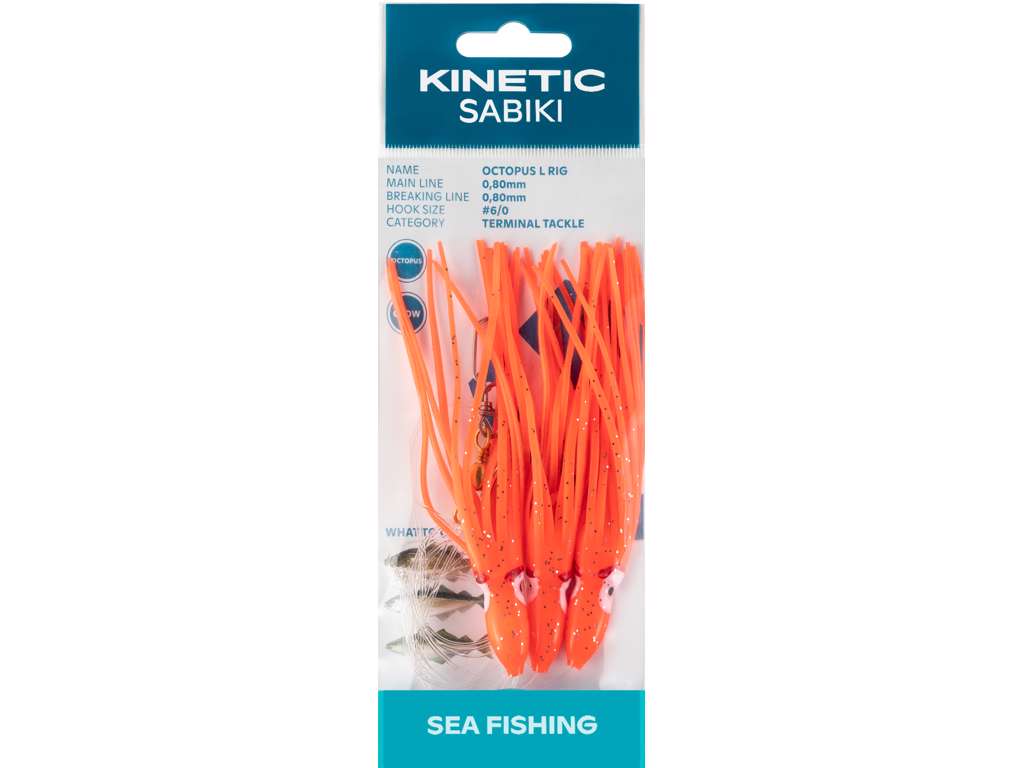 Kinetic Sabiki Octopus L #6/0