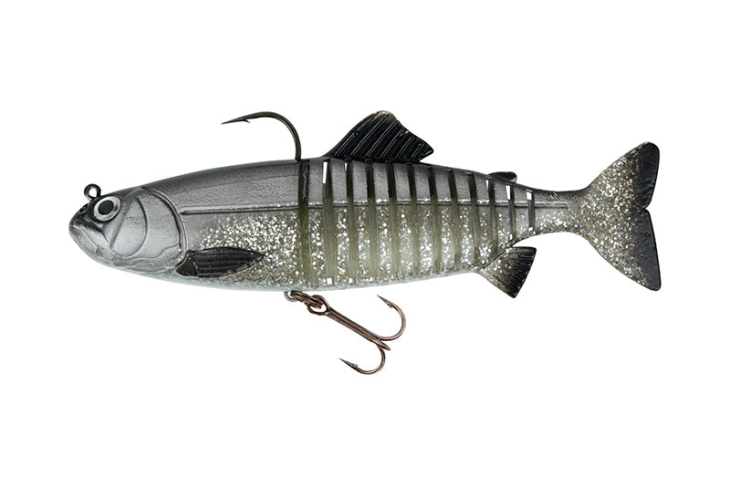 Fox Rage Ultra UV Replicant Jointed 18cm 80g Silver Baitfish