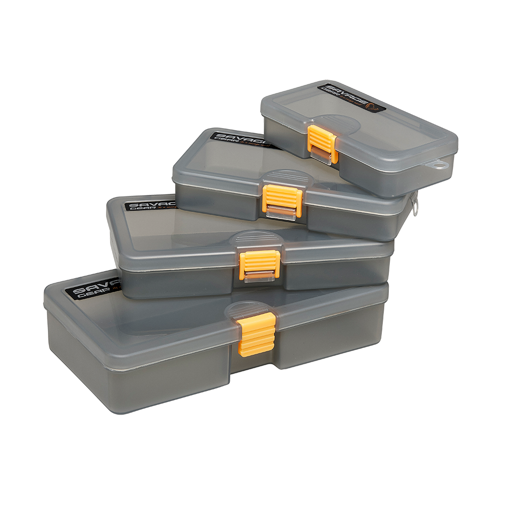 Savage Gear Lure Box 1-4 Smoke Combi Kit
