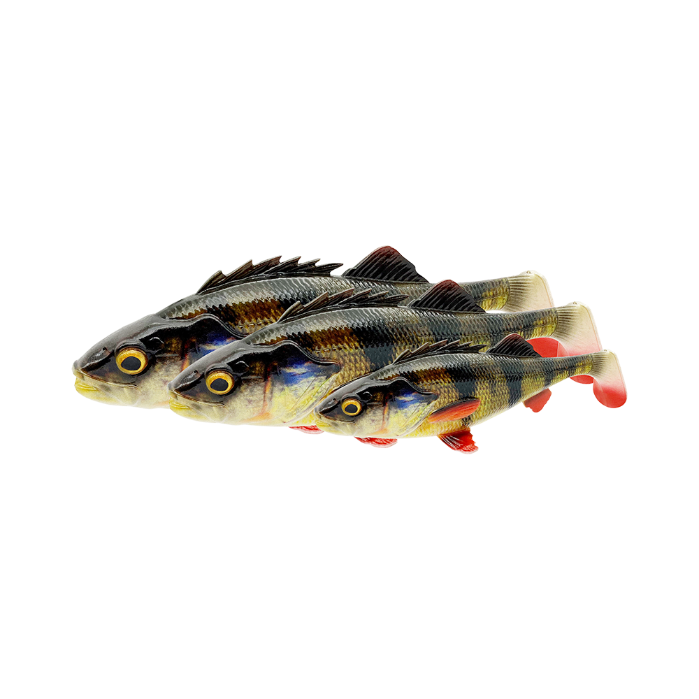 Savage Gear 4D Perch Shad 17.5cm 68g Motoroil