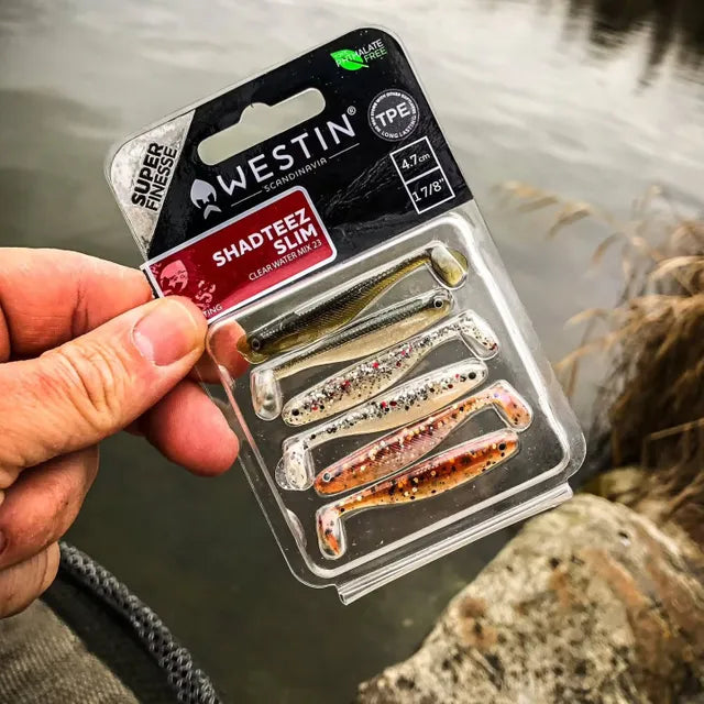 Westin ShadTeez Slim Floating 4.7cm Chili Flake