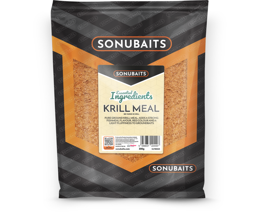 Sonubaits Essential Ingredients Pure Ground Krill Meal 300g Groundbait Additive