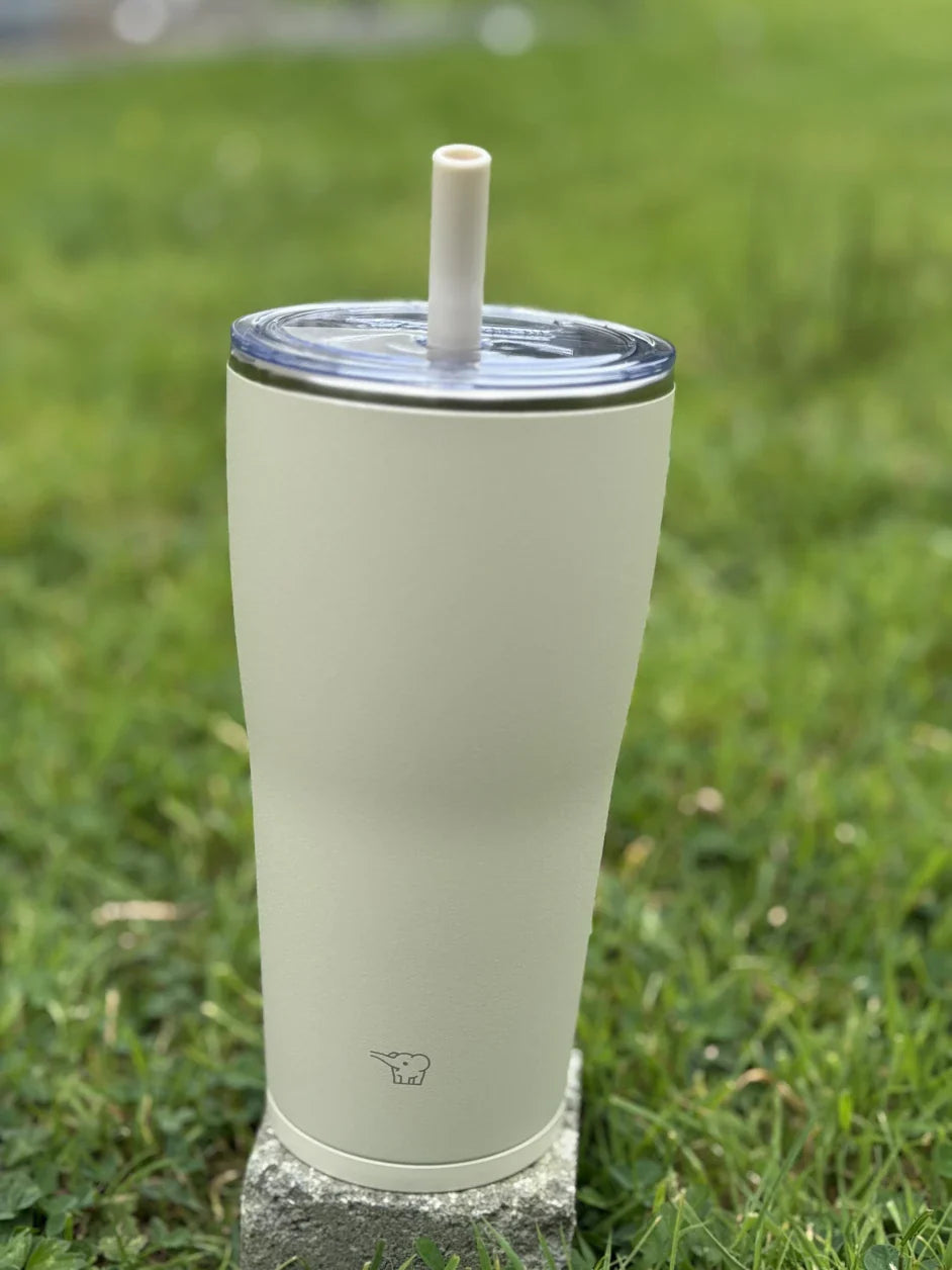 Zojirushi Straw Tumbler SX-HAHCM Cream from 720 ml (24.35 oz) up to 890 ml (30.10 oz)