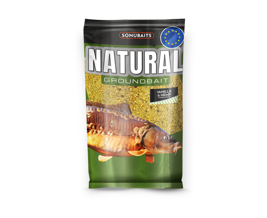 Sonubaits Natural Vanilla & Hemp Groundbait 1kg