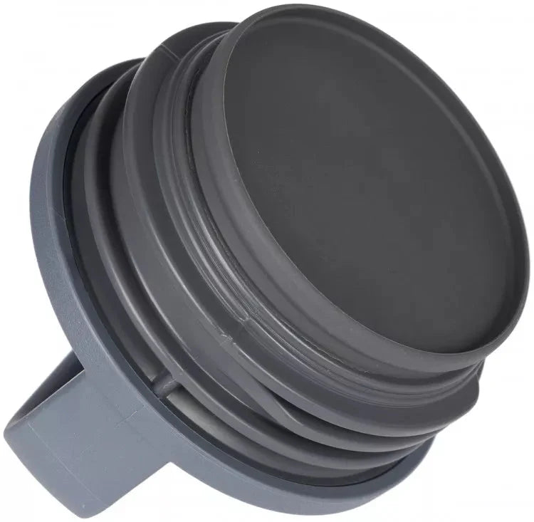 Zojirushi SX-JS40PM gray tumbler lid close-up view, leak-proof design