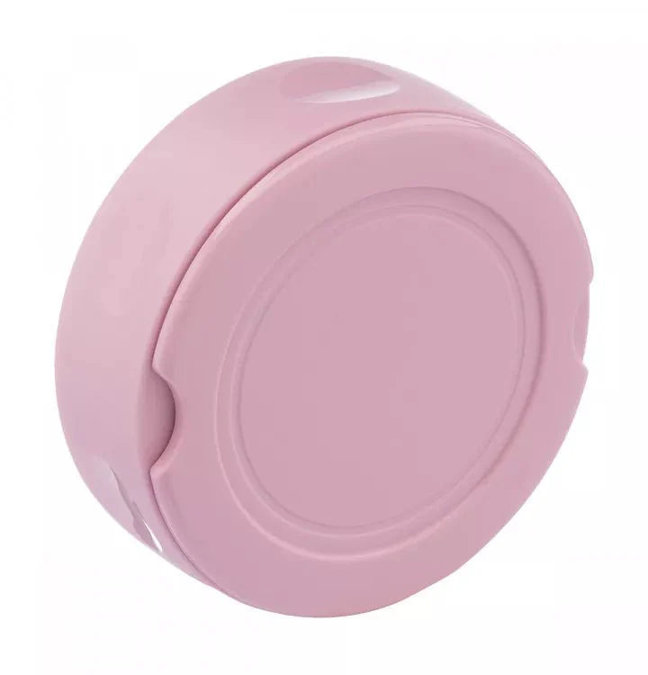 Zojirushi Food Jar pink lid close-up view