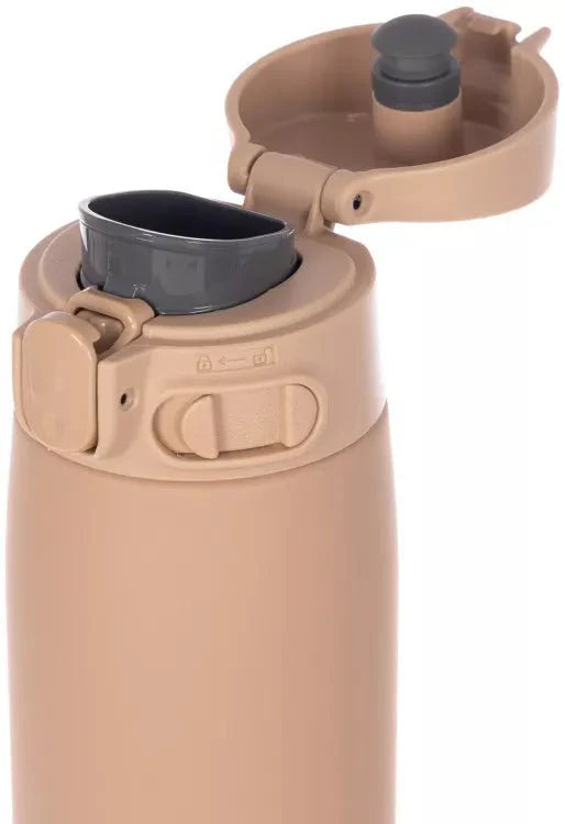 Durable Zojirushi SM-VA72 gold stainless steel thermos, flip lid insulated flask for daily commuting and travel
