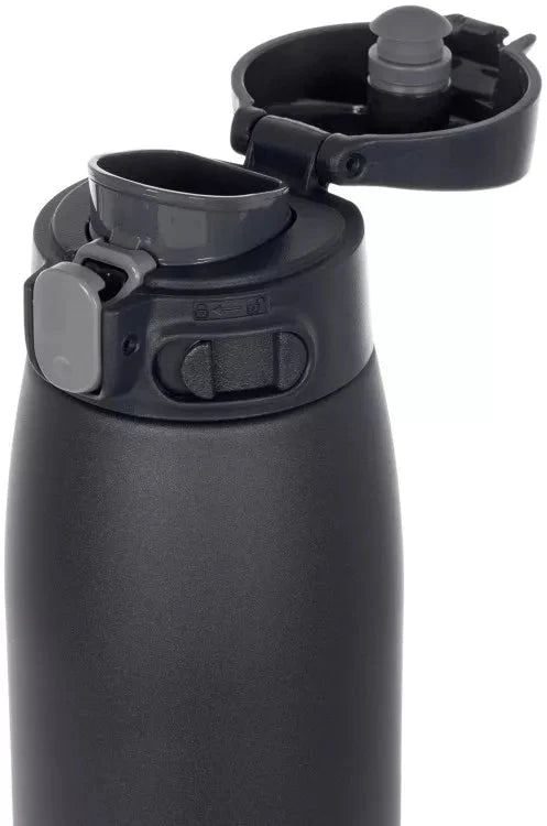 Zojirushi SM-VS83 830ml lightweight stainless steel thermos, durable black insulated travel bottle for hot and cold drinks