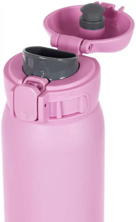 Zojirushi SM-WS Pink mug with secure flip lid, leak-proof BPA free insulated cup for daily use in Ireland