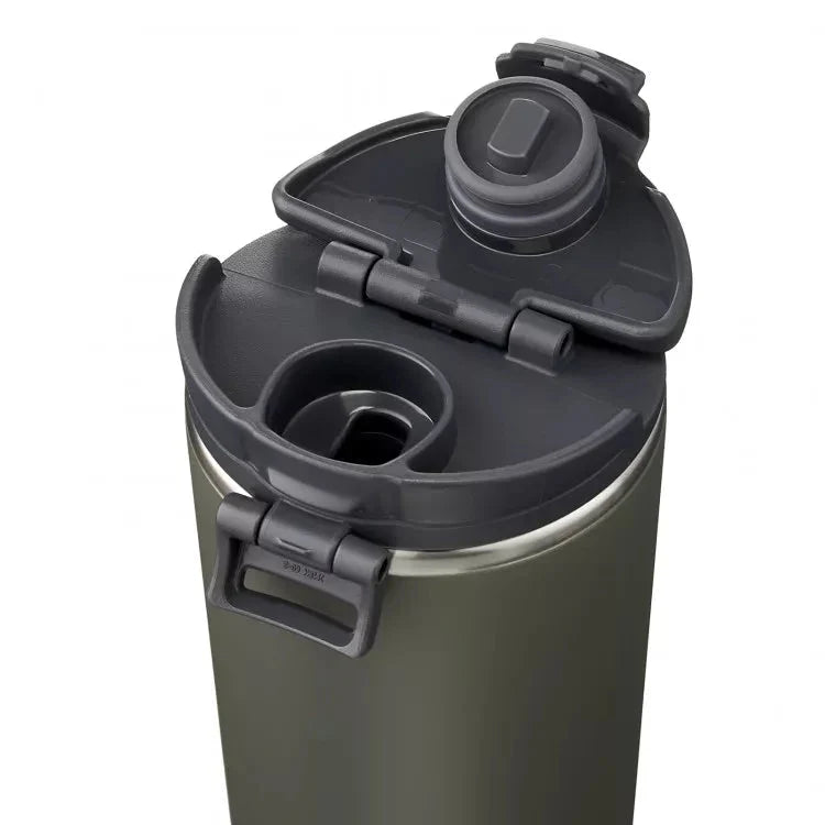 Zojirushi Stainless Tumbler SX-KAHM Light Smoke Gray from 300 ml (10.15 oz) up to 400 ml (13.55 oz)