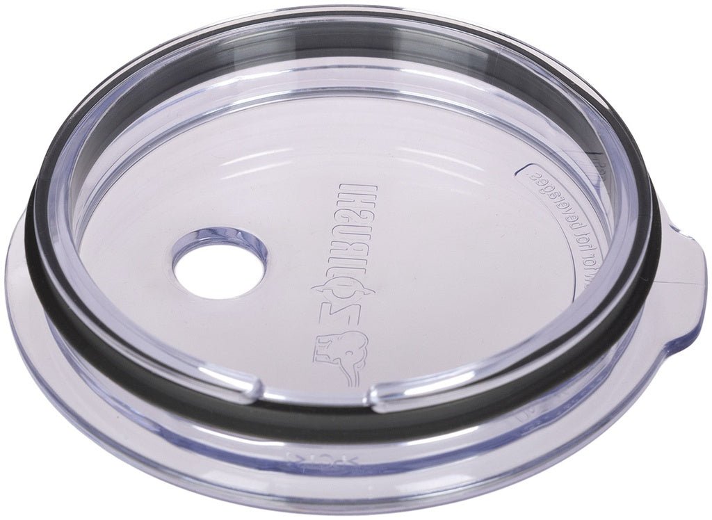 Removable transparent lid of the Zojirushi SX-HA yellow thermal mug with secure sealing
