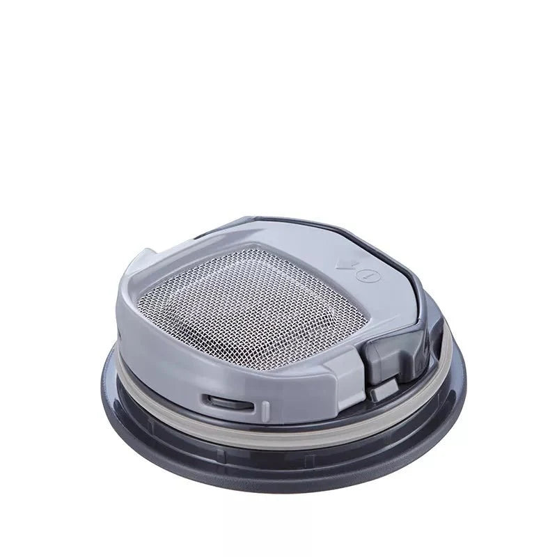 Removable lid of the Zojirushi SX-FSE thermal tumbler with tea strainer insert